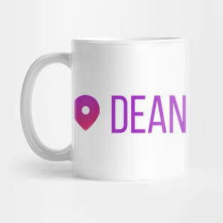 Dean's impala instagram position supernatural Mug